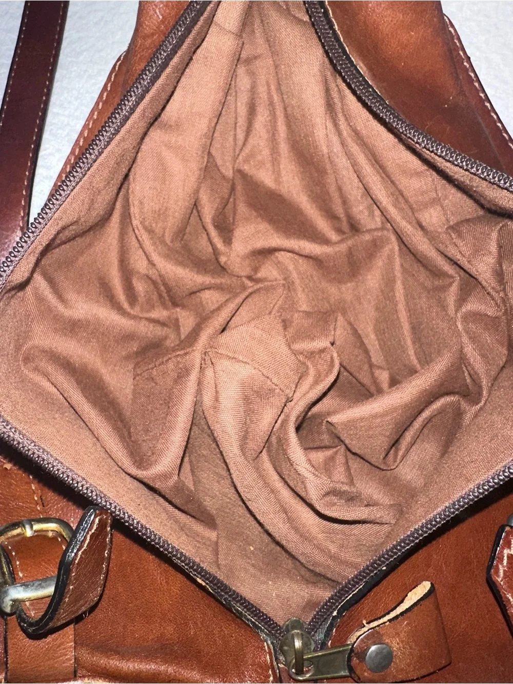 Vintage Fertoui’s Genuine Leather Backpack